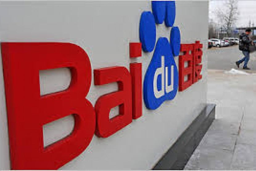 Logo Baidu, induk pemilik AI Ernie bot Baidu.