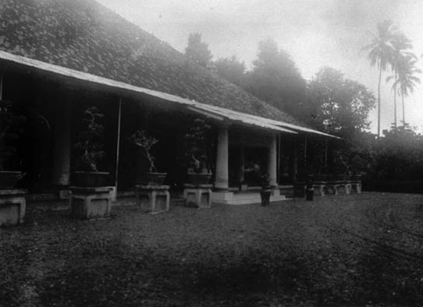 Rumah Oey Kiat Tjin di Tangerang sekitar tahun 1922.
