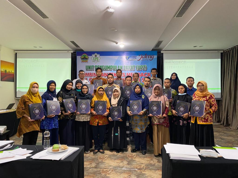 Dinas Pendidikan dan Kebudayaan (Disdikbud) Provinsi Jawa Tengah bekerja sama dengan Amanah Takaful menggelar workshop Alquran Braille bagi guru PAI SLB se-Jateng, 20-21 Oktober 2022. (Foto: Dok Amanah Takaful)