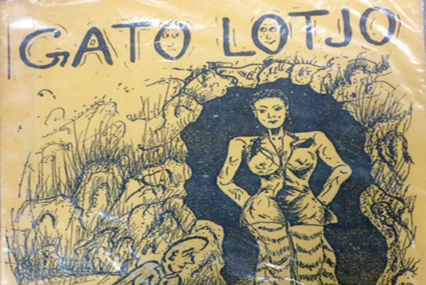 Kitab Suluk Gatolotjo yang dibeli dari kios buku bekas Alun-Alun Utara Kraton Pakubowo, Surakarta.