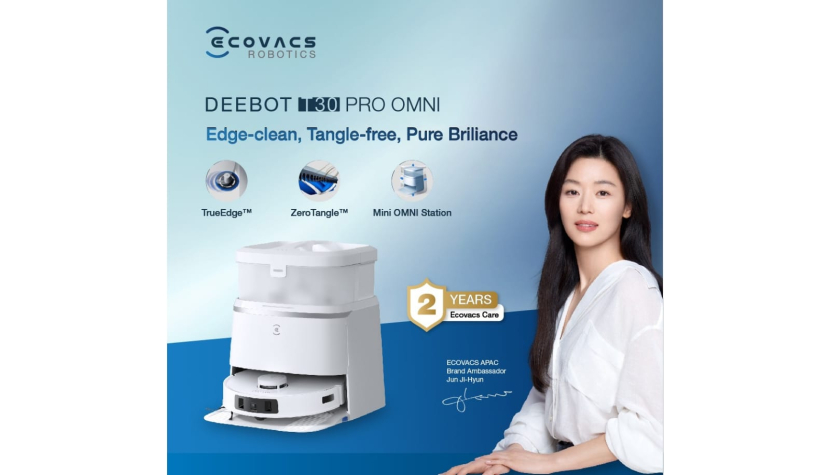 Ecovacs meluncurkan Deebot T30 Pro Omni, sebuah lini produk revolusioner yang siap mendefinisikan ulang pembersihan lantai robotik selamanya. (Foto: Ecovacs)