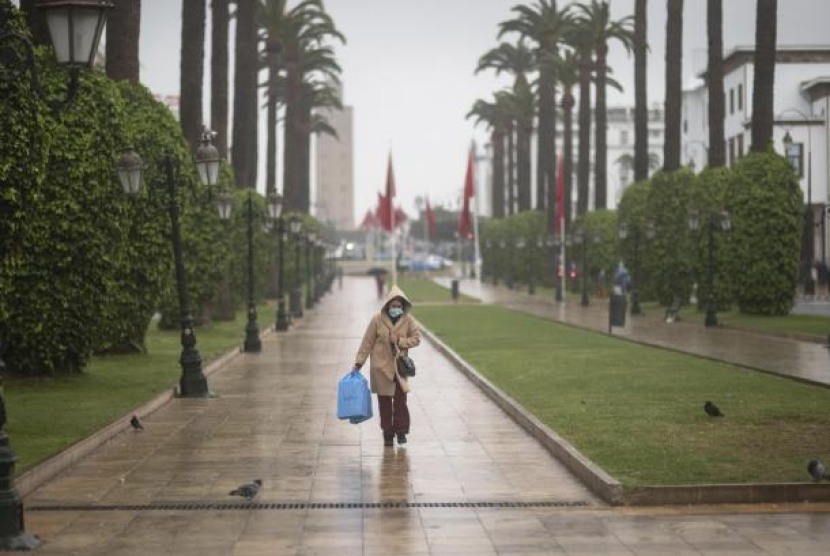 Suasana Kota Rabat, Maroko, Senin, 29 November 2021. Tertarik Kuliah di Maroko? Ada 30 Kuota Beasiswa 2023, Cek Link Juknis di Sini. Foto: AP/Mosa'ab Elshamy