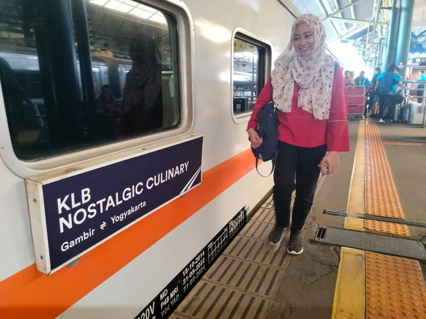 KLB Nostalgic Culinary relasi Yogyakarta-Gambir dengan jadwal keberangkatan Sabtu (30/9) berangkat dari Yogyakarta pukul 08.00 dan tiba di Gambir pukul 15.20. (Foto: Humas PT KAI)