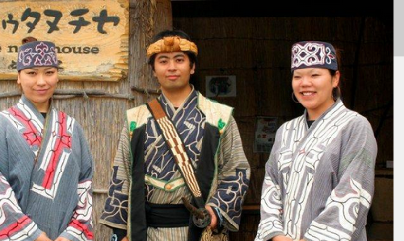 Suku Ainu di Pulau Hokkaido Jepang. (Foto: Internet/Wikipedia)