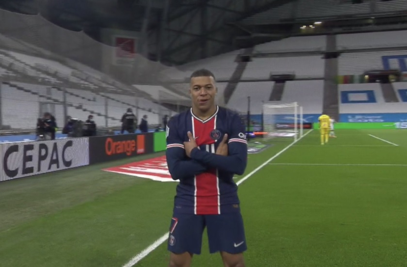 Kylian Mbappe. (Twitter/@Royzarin)