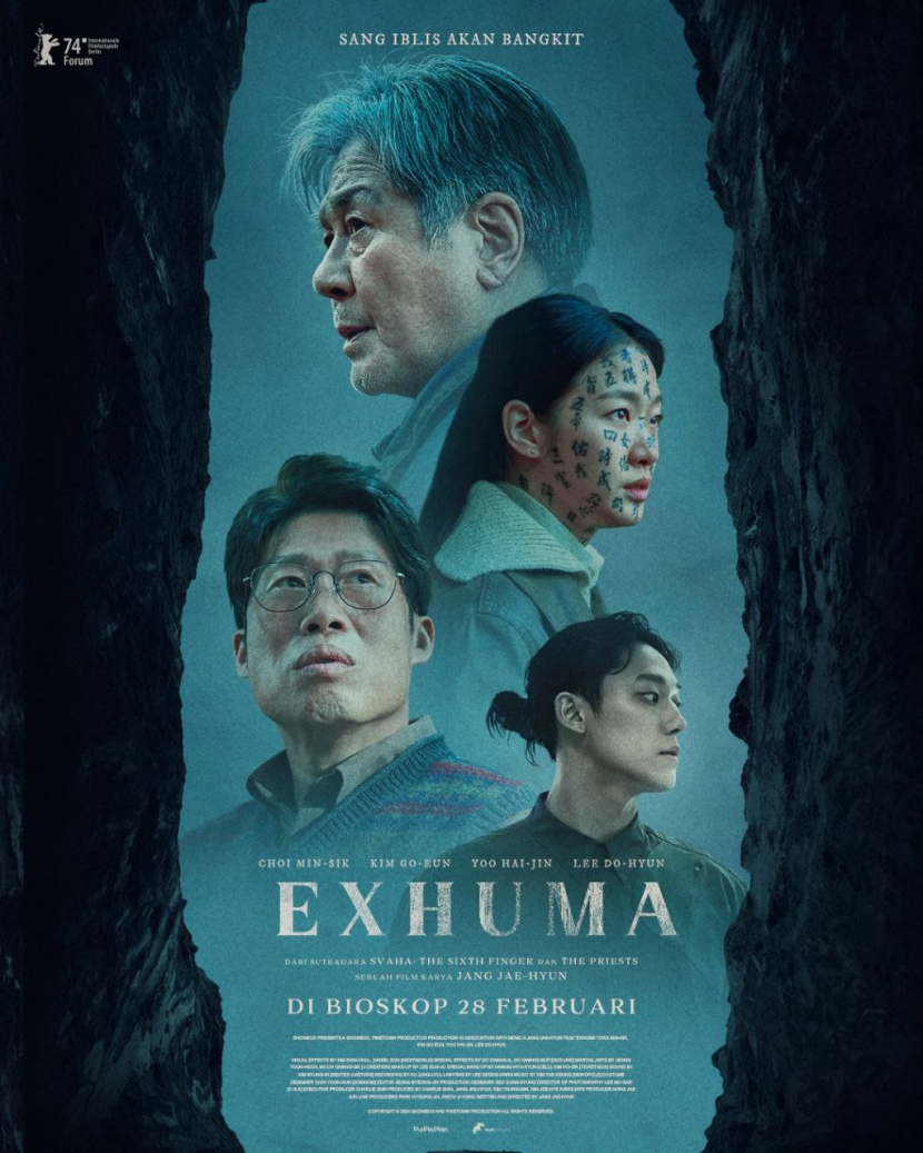 Poster Exhuma. Dok: showbox.movie/Instagram