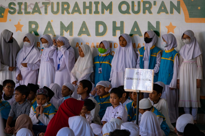 Santri Rumah Tahfidz Ulil Albab. (Lilis Sri Handayani)