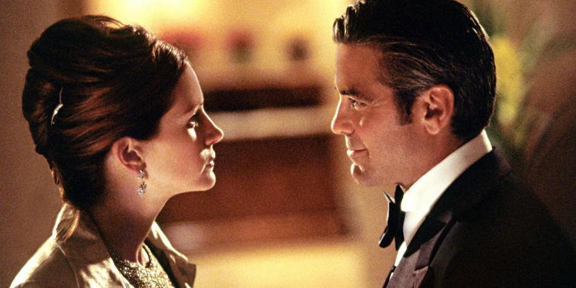 Julia Roberts dan George Clooney di Ocean Eleven. Sumber : Cinemablend