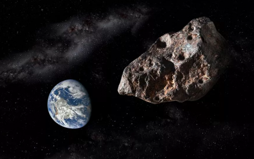 Ilustrasi asteroid yang terbang melewati Bumi. Gambar: Erik Simonsen melalui Getty Images