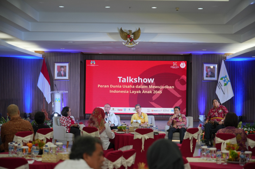 Menteri Pemberdayaan Perempuan dan Perlindungan Anak (PPPA), Bintang Puspayoga, sangat mengapresiasi upaya yang dilakukan oleh APSAI selaku mitra pemerintah dalam menginisiasi Penghargaan Perusahaan Layak Anak. (Foto: APSAI)