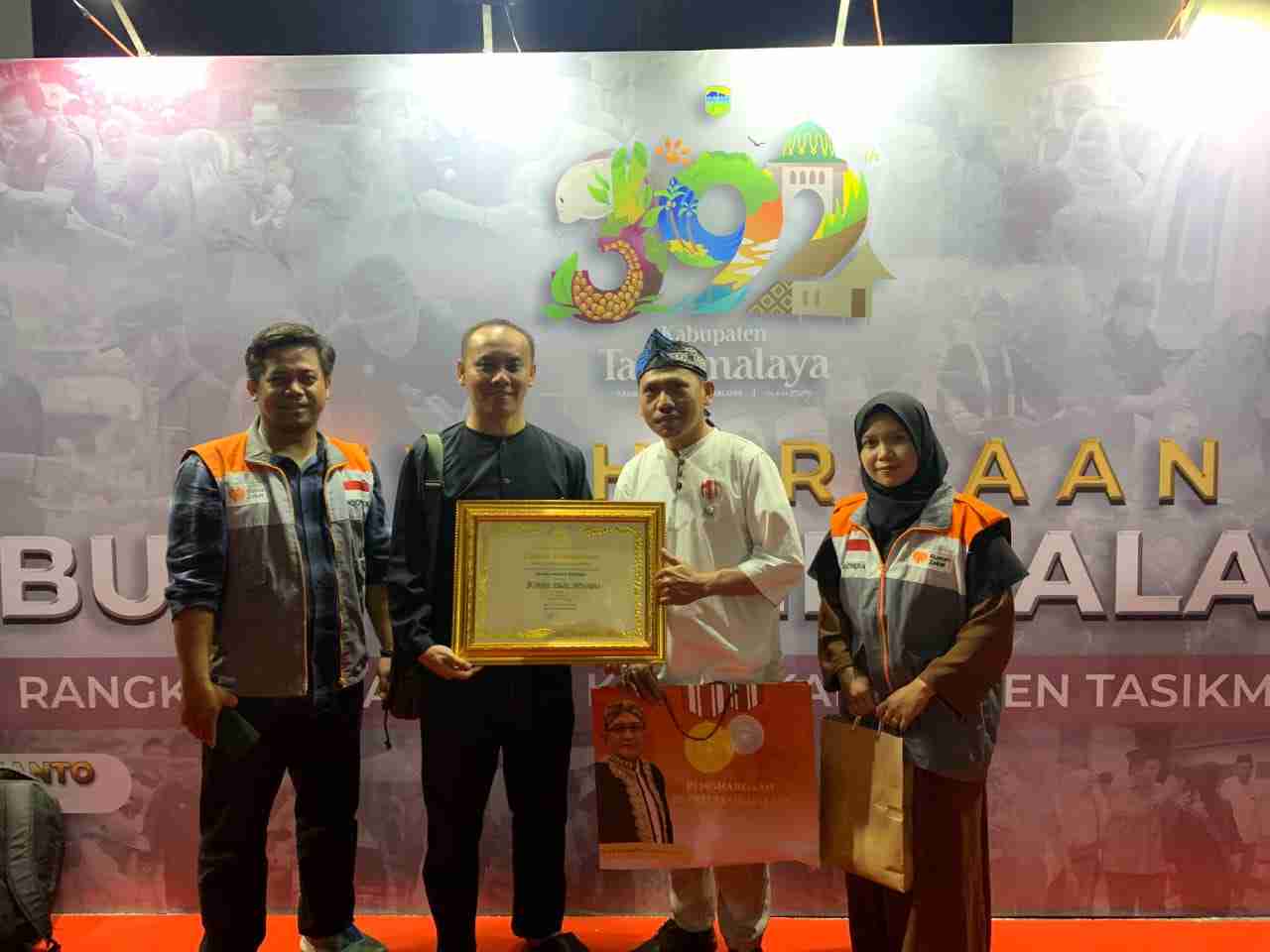 Rumah Zakat Raih Penghargaan Dari Pemerintah Kabupaten Tasikmalaya