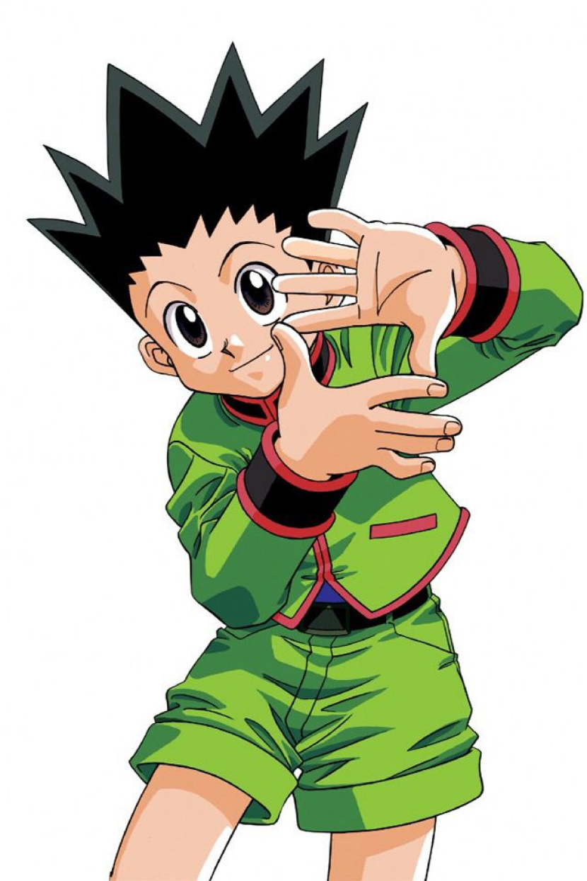 Gon Hunter x Hunter (sumber: pinterest.com)