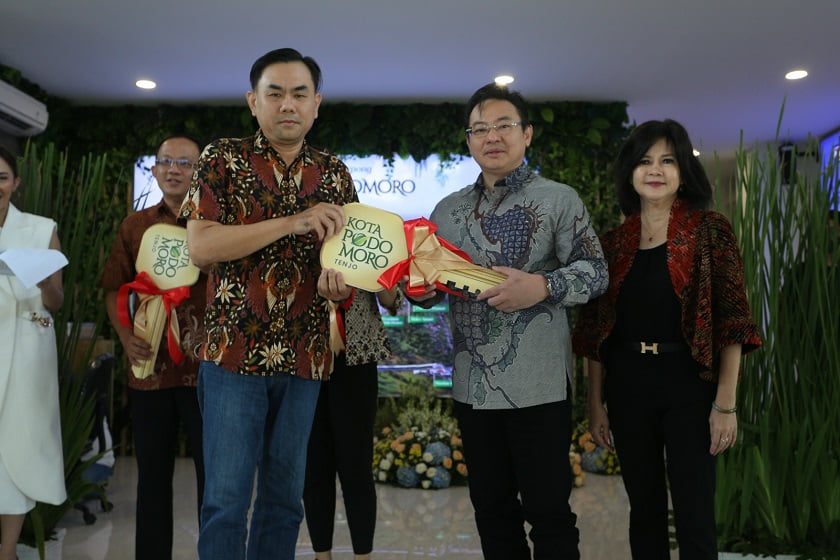 Kota Podomoro Tenjo Mulai Serah Terima Ruko Premium