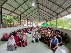 DT Peduli Sumut Gelar Literasi Sirah Kepemimpinan di SMP IT Ali Bin Abu Thalib