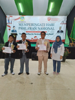 Siswa SMA Bosowa Al Azhar  Raih Juara 1  Lomba Desain Poster Se-Kota Cilegon