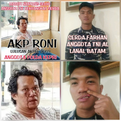 Kronologi Perkelahian Perwira Polda Kepri Versus Serda Farhan, Personel Lanal Batam