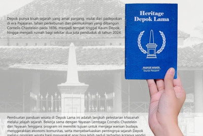 UI Luncurkan Paspor Wisata Depok Lama, Rute Wisata Alam dan Bangunan Kolonial