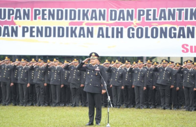 2.265 Perwira Dilantik di Sukabumi, Wakapolri : Jadilah Agen Penggerak Reformasi Kultural Polri