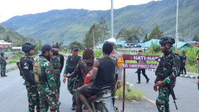 Jelang Putusan MK, Situasi Kamtibmas di Puncak Jaya tidak Kondusif