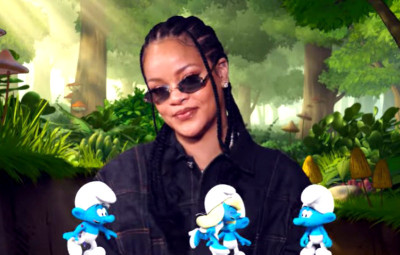 Smurfette Rihanna Tampil Perdana di Trailer Pertama 'Smurfs'