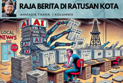 Catatan Cak AT: Raja Berita di Ratusan Kota