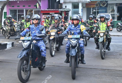 TNI dan Polri Gelar Patroli Gabungan di Kota Bandung
