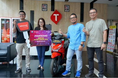 Ibu Rumah Tangga di Bandung Dapat Hadiah Motor, karena Hal Ini