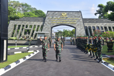 Panglima TNI Tinjau Persiapan Kunjungan Presiden Prancis ke Akmil
