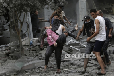 Kekejian Israel: Gencar Ngebom Kamp Pengungsian, Masjid dan Sekolah