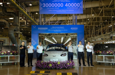 Rayakan Produksi EV 3 Juta Unit, Wuling: Pabrik Cikarang Sumbang 40 Ribu Unit