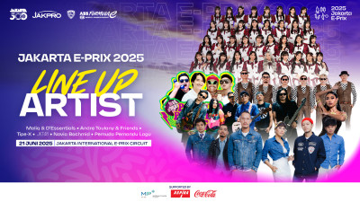 Jakarta E-Prix 2025 Siap Guncang Jakarta, Balap Mobil Listrik Bertabur Bintang Musik Tanah Air