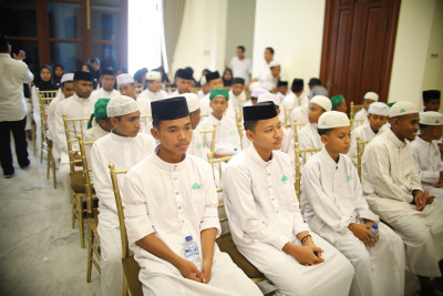Stok Beras Capai 4 Juta Ton, Mentan Gelar Pengajian Bersama Anak Yatim