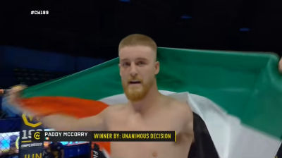 Tumbangkan Petarung MMA Israel, McCorry Gaungkan: Free Palestine