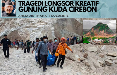 Catatan CaK AT: Tragedi Longsor Kreatif Gunung Kuda Cirebon