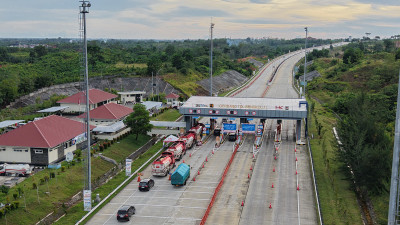 Libur Panjang Dongkrak Mobilitas Jalan Tol Trans Sumatra