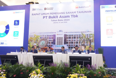 PTBA Rombak Direksi dan Bagi Dividen Rp3,83 Triliun