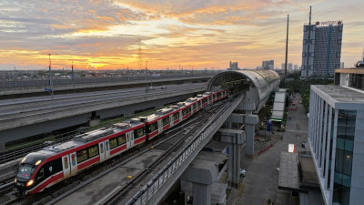 KAI Tambah Jumlah Perjalanan LRT Jabodebek Mulai 1 Juli