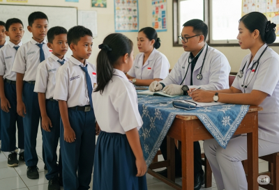 Pemerintah Targetkan 53 Juta Siswa Bisa Ikuti Cek Kesehatan Gratis
