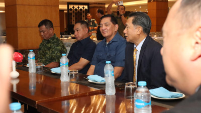 Menhan Sjafrie Berdiskusi dengan Mahasiswa Indonesia di Kairo