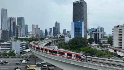LRT Jabodebek Catat 2 Juta Lebih Pengguna pada Musim Libur Sekolah
