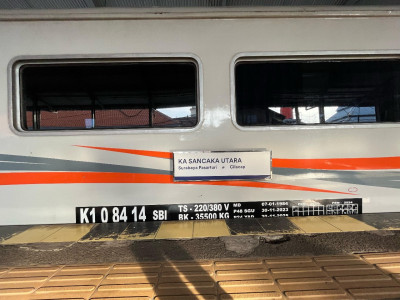 Ke Cilacap dari Surabaya Naik KA Sancaka Utara, Ini Jadwalnya
