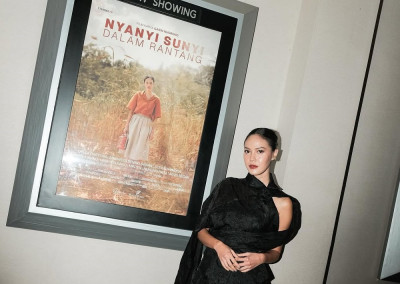 Mengenal Della Dartyan, Pemeran Puspa di Film Nyanyi Sunyi Dalam Rantang