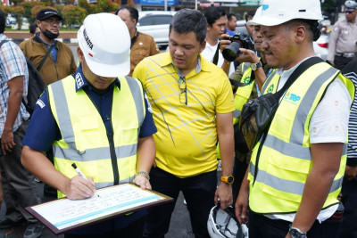 Relokasi Kabel Udara di Kota Cilegon Dimulai, Wali Kota: Kedepan Tidak Ada Lagi Kabel Menjuntai