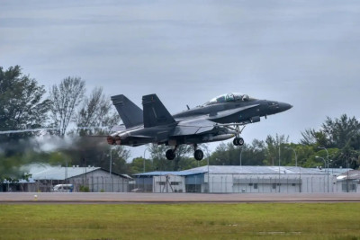 Jet Tempur Hornet Milik Malaysia Kecelakaan di Pangkalan Kuantan