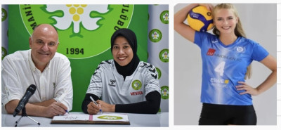Megawati Tandem Dengan Tanja Grosser di Liga Turki