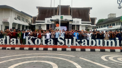 Dorong Suasana Kondusif, Doa Lintas Agama dan Deklarasi Damai Menggema di Sukabumi
