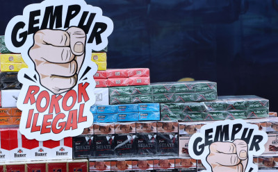 Satpol PP Surabaya dan Bea Cukai Sidoarjo Intensifkan Pemberantasan Rokok Ilegal