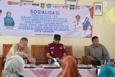 Sukabumi Gaungkan Gerakan Generasi Bebas Cacingan