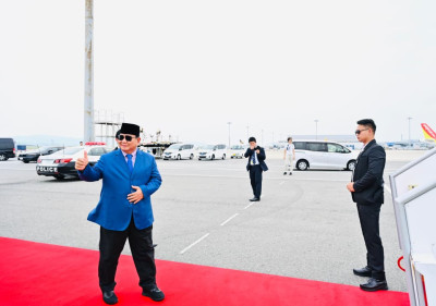 Usai Kunjungi Osaka Expo 2025, Prabowo Bertolak ke New York, AS