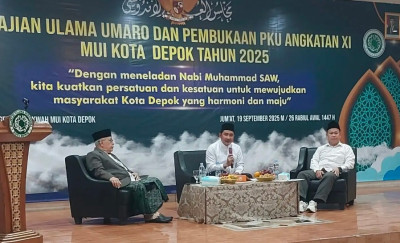 Pengajian Ulama dan Umaro di Depok, Sinergi Ibarat Dua Sayap